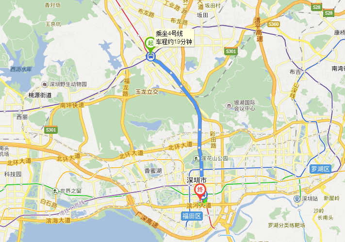 外地车进深圳交通路线图